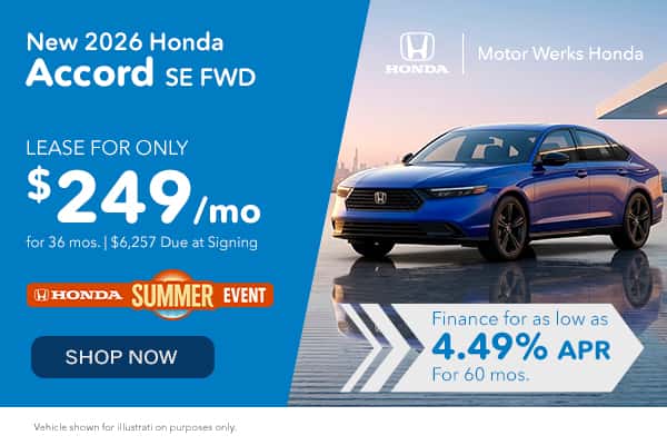 <b>2026 Honda Accord SE FWD</b>