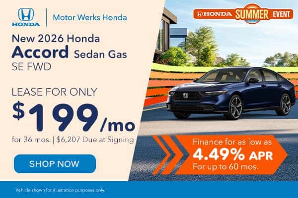 <b>2026 Honda Accord SE FWD</b>