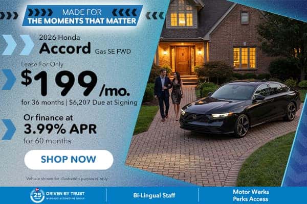 <b>2026 Honda Accord SE FWD</b>