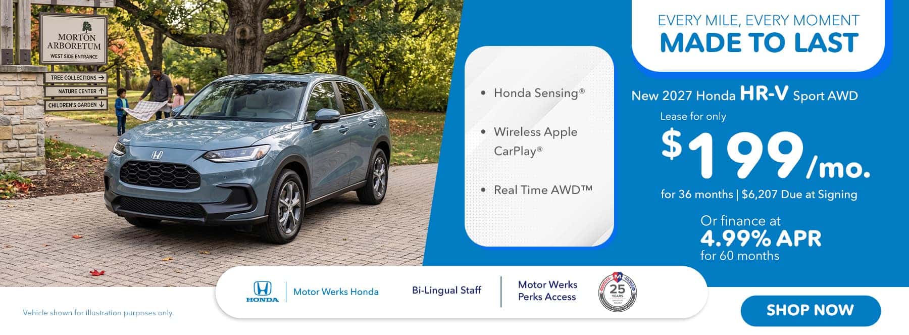 2027 Honda HR-V Sport AWD at Motor Werks Honda
