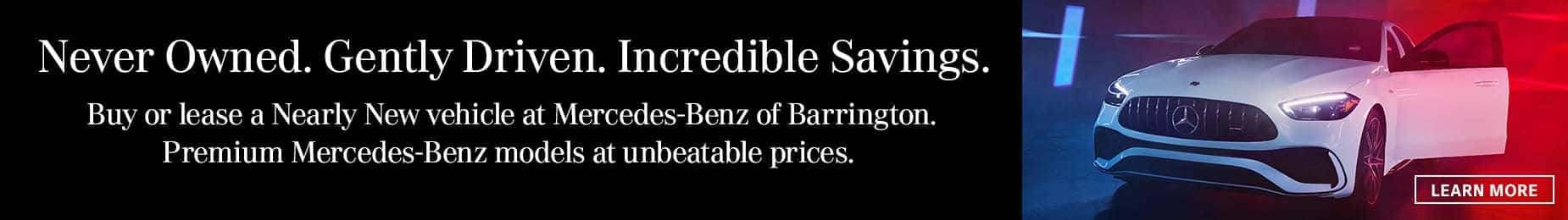 Mercedes-Benz Courtesy vehicles for sale at Mercedes-Benz of Barrington
