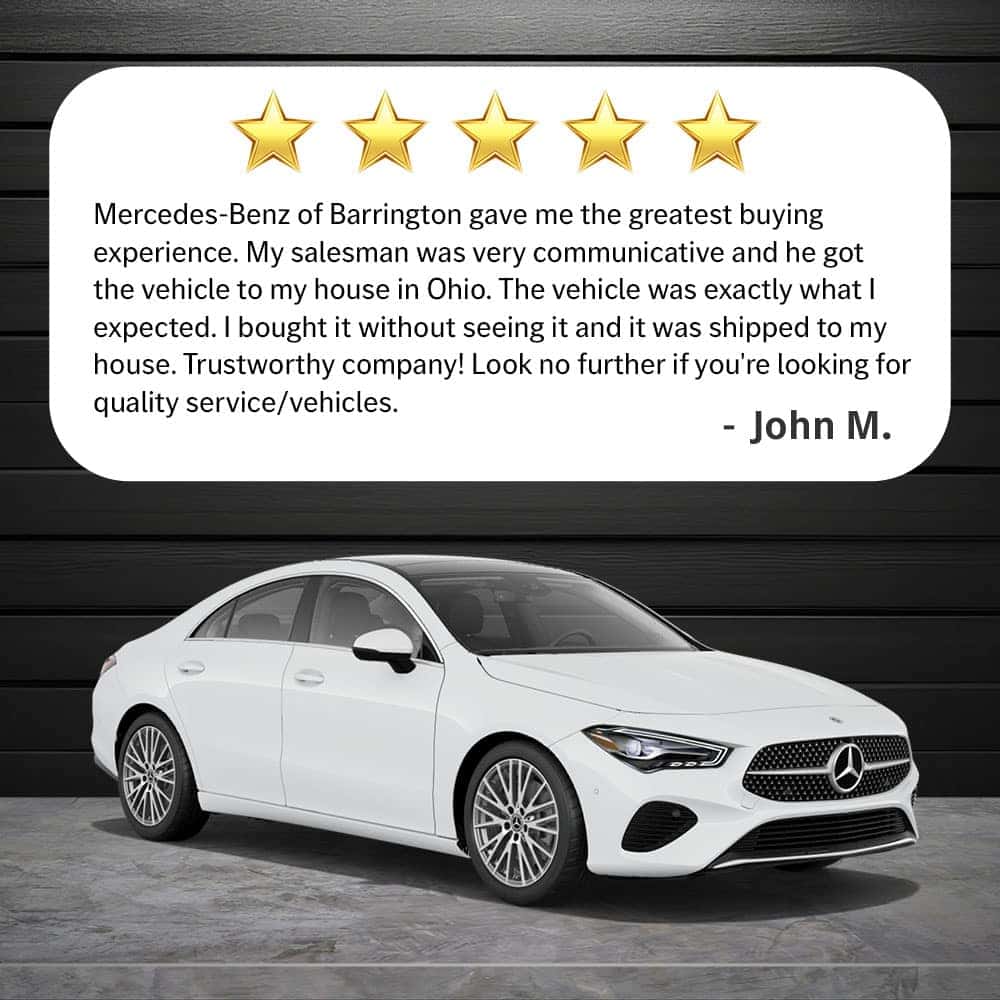 Mercedes-Benz of Barrington Out of State Buyer Review