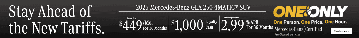 2025 Mercedes-Benz GLA 250 4MATIC® SUV