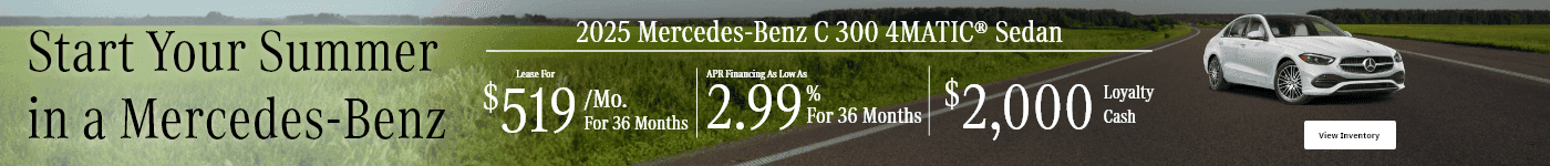 2025 Mercedes-Benz C 300 4MATIC® Sedan