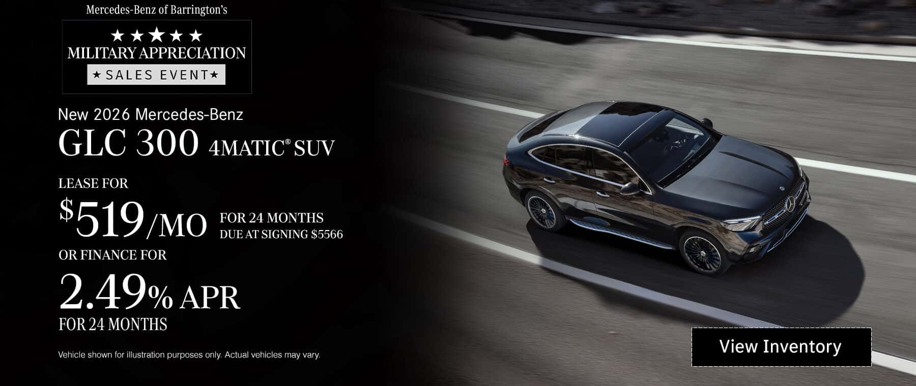 2026 Mercedes-Benz GLC 300 4MATIC SUV at Mercedes-Benz of Barrington