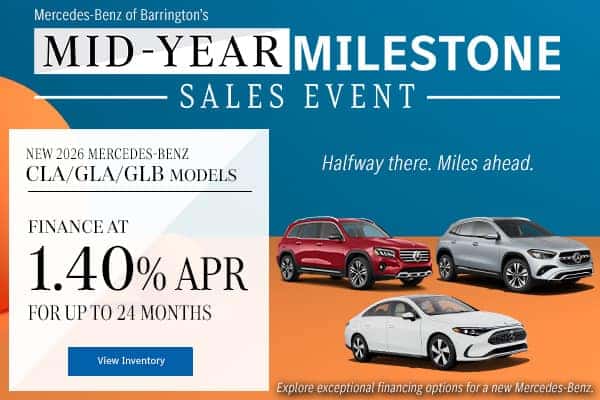 2026 Mercedes-Benz CLA/GLA/GLB Models