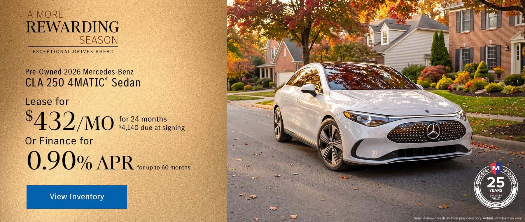 2026 Mercedes-Benz CLA 250 4MATIC Sedan at Mercedes-Benz of Barrington