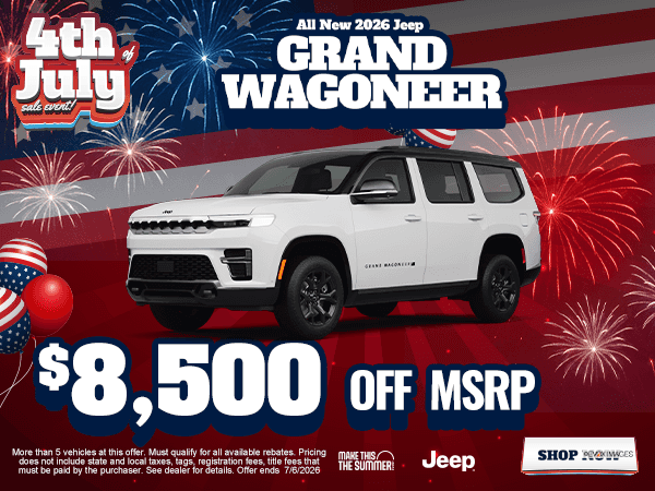All New 2026 Grand Wagoneer