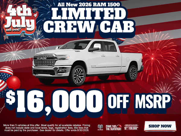 All New 2026 Ram 1500 Limited Crew Cab