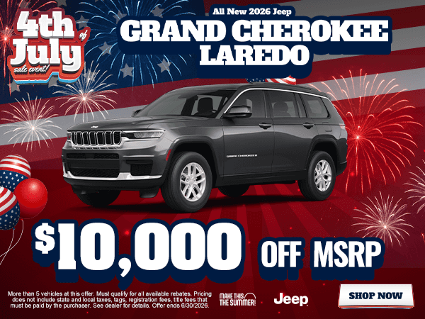 All New 2026 Grand Cherokee Laredo