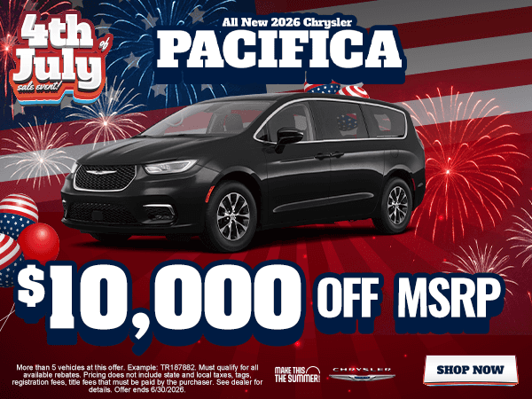All New 2026 Chrysler Pacifica 