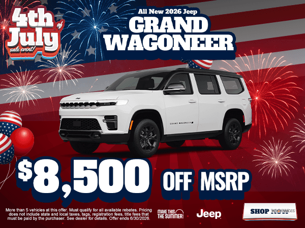 All New 2026 Grand Wagoneer