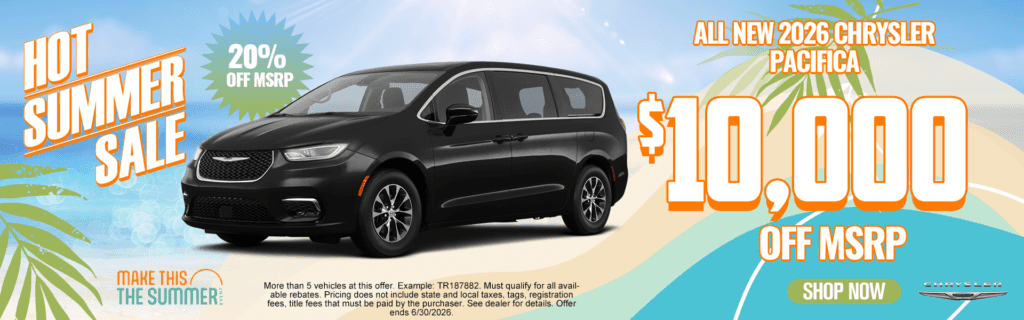 All New 2026 Chrysler Pacifica 