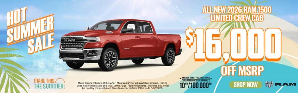 All New 2026 Ram 1500 Limited Crew Cab