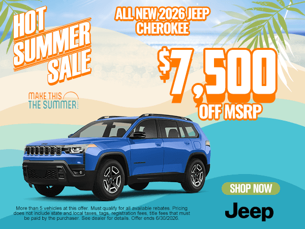 All New 2026 Jeep Cherokee