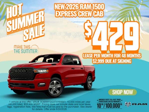New 2026 Ram 1500 Express Crew Cab