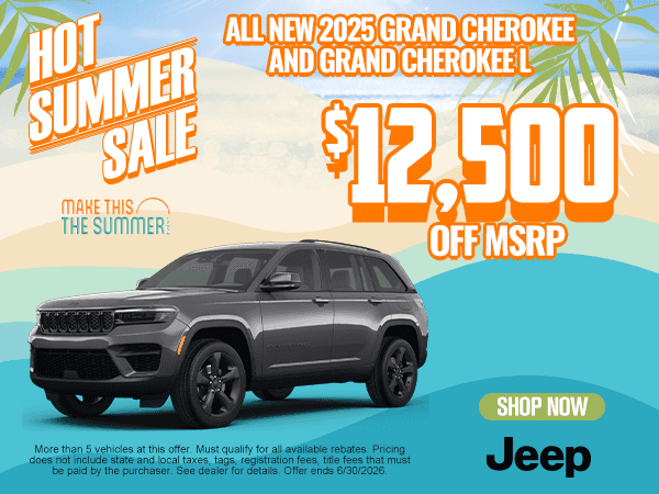 All New 2025 Grand Cherokee and Grand Cherokee L