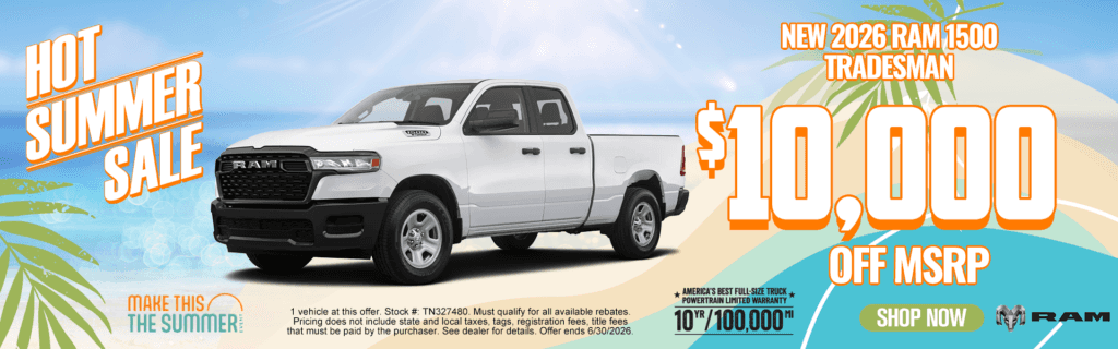 New 2026 Ram 1500 Tradesman