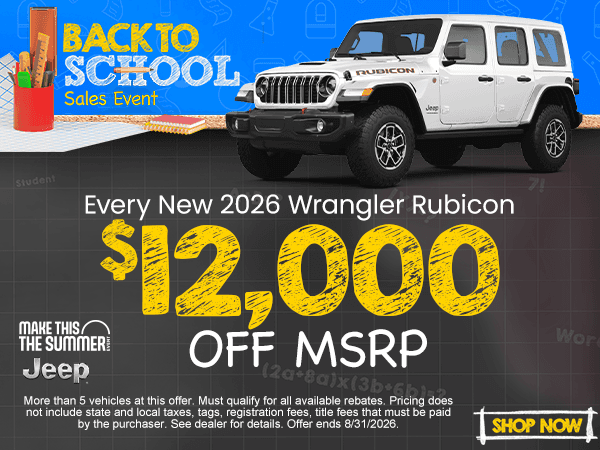 Every New 2026 Wrangler Rubicon