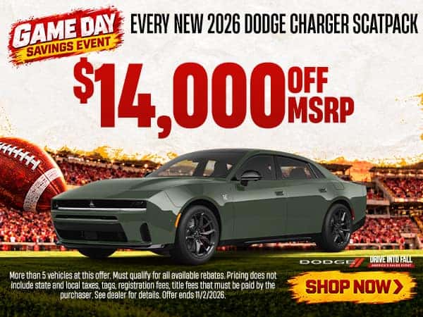 Every New 2026 Dodge Charger Scatpack