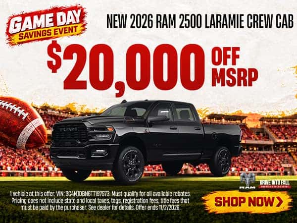 New 2026 Ram 2500 Laramie Crew Cab