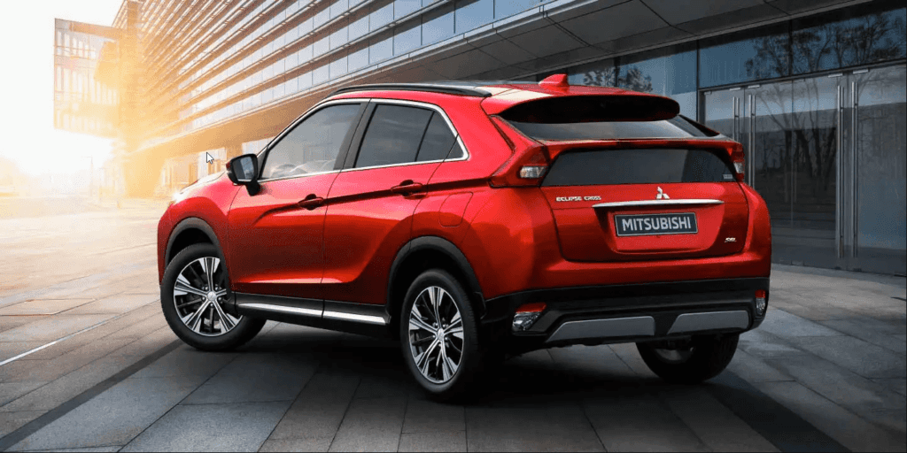 red mitsubishi