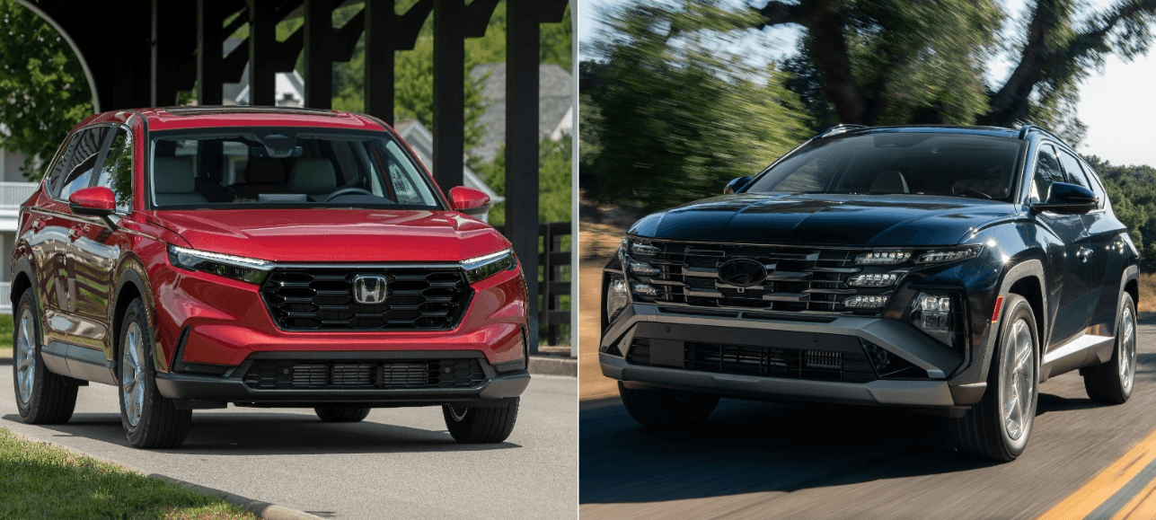 2025 Used Honda HR-V Vs Used Hyundai Tucson
