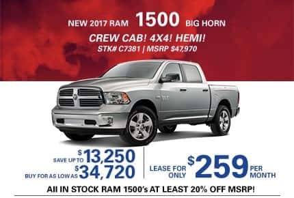 2017 RAM 1500 Big Horn