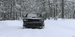 2020 Dodge Challenger | Snow Driving