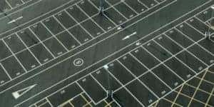 empty parking lot