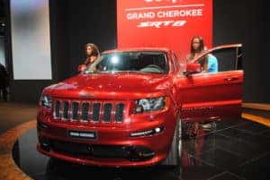 a red jeep grand cherokee