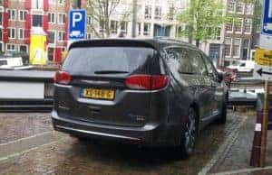 Exterior view of parked Chrysler