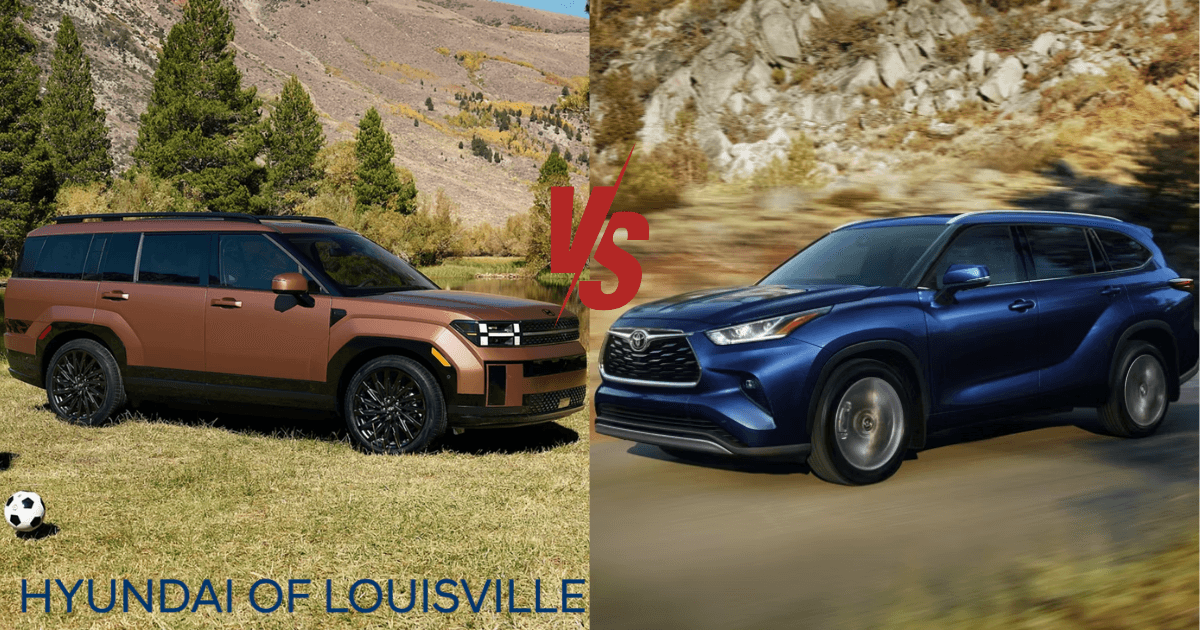 2026 Hyundai Santa Fe in Louisville, KY, showcasing bold design, spacious interior, and family-friendly features