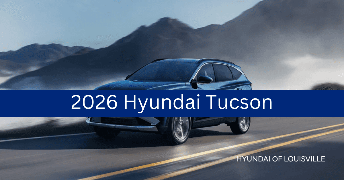 New 2026 Hyundai Tucson near Shepherdsville KY