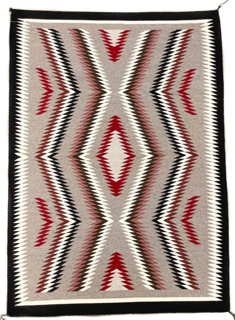 Rose Maloney Red Mesa Eye Dazzler rug