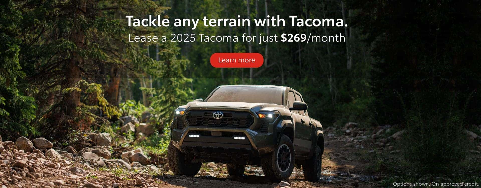 Lease a Tacoma for $269/month