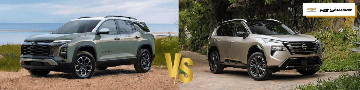 2024 Chevy Equinox vs. Nissan Rogue - banner
