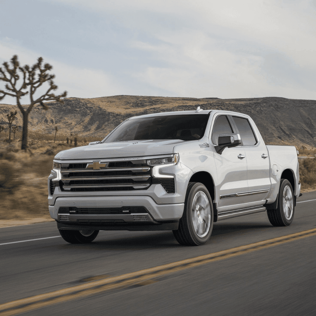 used Chevrolet trucks for sale in Whiteland, Indiana - white Silverado