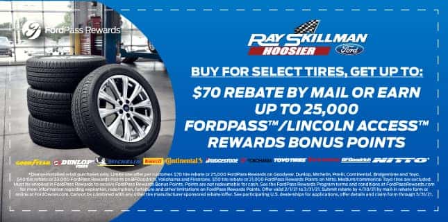 $70 Tire Rebate
