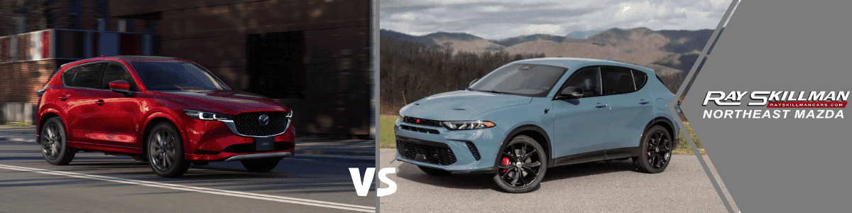 2025 Mazda CX 5 vs. Dodge Hornet - banner