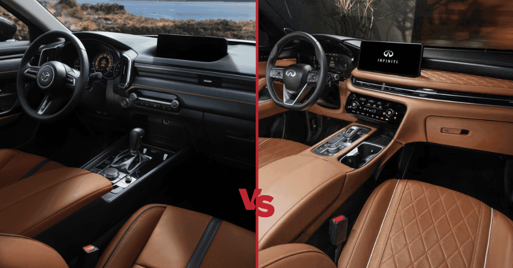 Mazda-CX-50-vs-INFINITI-QX60--interior-comparison