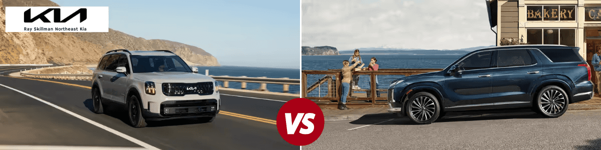 2025 Kia Telluride vs. Hyundai Palisade - banner