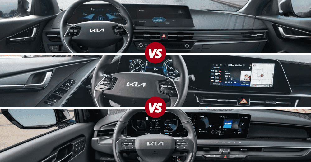 Battle-of-the-EVs-Kia-EV6-vs.-Kia-Niro-EV-vs.-Kia-EV9---interior-comparison