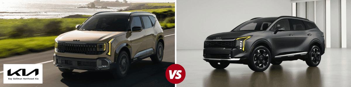 2027 Kia Seltos vs. Sportage