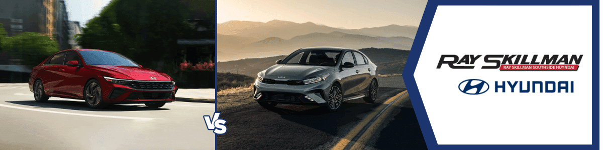 2024 Hyundai Elantra vs. Kia Forte - banner