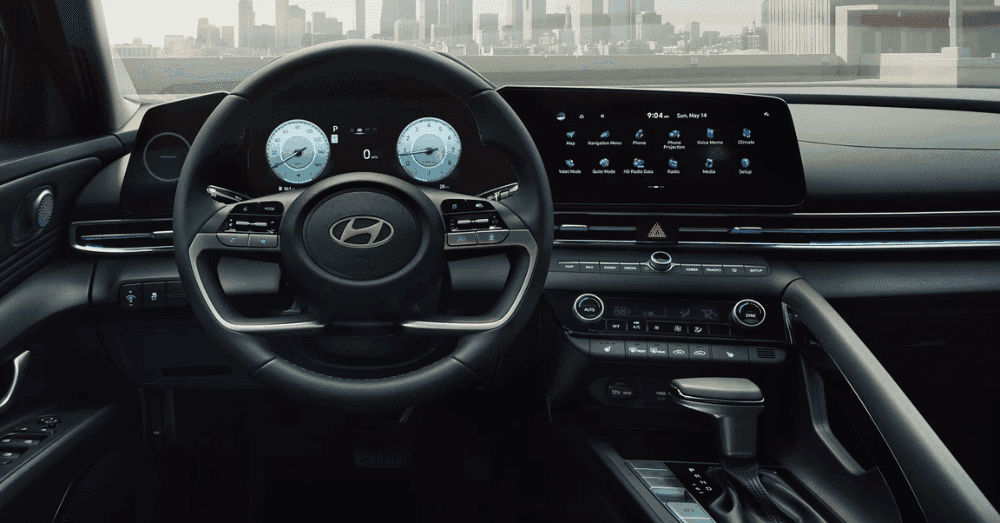 Hyundai-Elantra-Trim-Level-Breakdown---interior-view-of-elantra