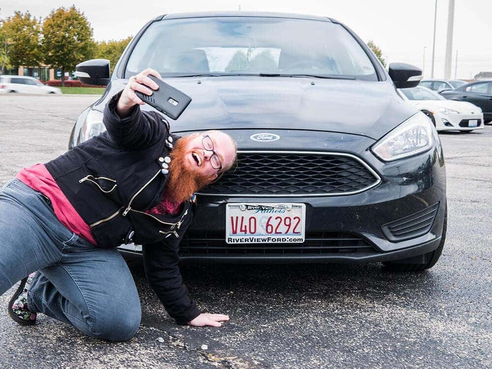 Happy customer with Ford Focus