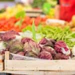 Farmers market stall