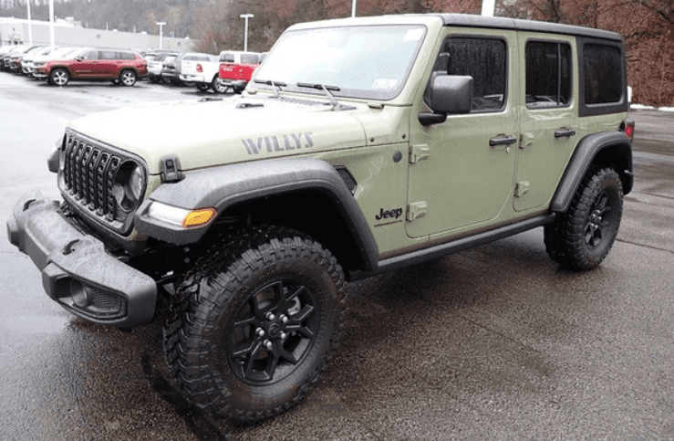 2025 Jeep Wrangler Willys 4x4 - Lease For $635/MONTH!*