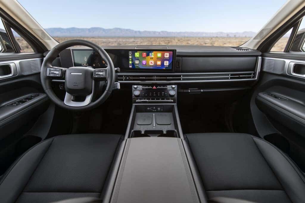 2024 Hyundai SANTA FE infotainment and interior